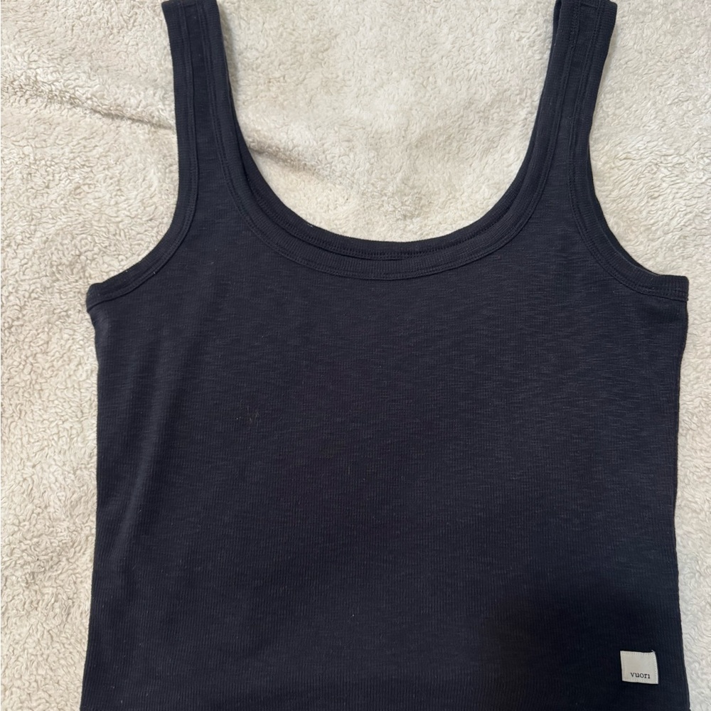 Vuori Black Tank Top